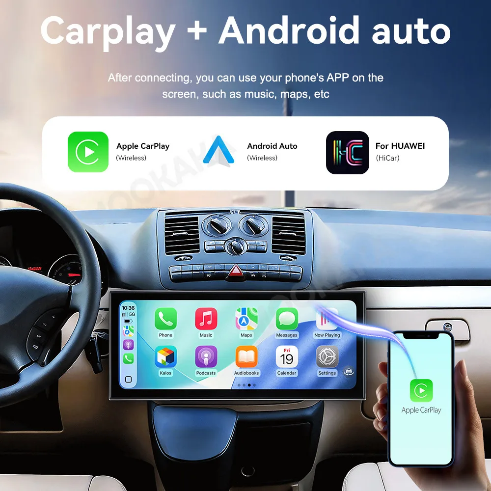 

Для Mercedes Benz Vito Viano 2004–2015: Автомагнитола Android с мультимедиа, видео, Carplay, GPS-навигацией и стереосистемой