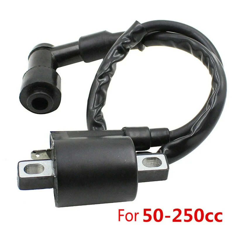 Universal 90 Degree Elbow Motorcycle Ignition Coil System Parts For 50 60 80 100 125 150CC 250cc ATV Scooter Honda Motorbike