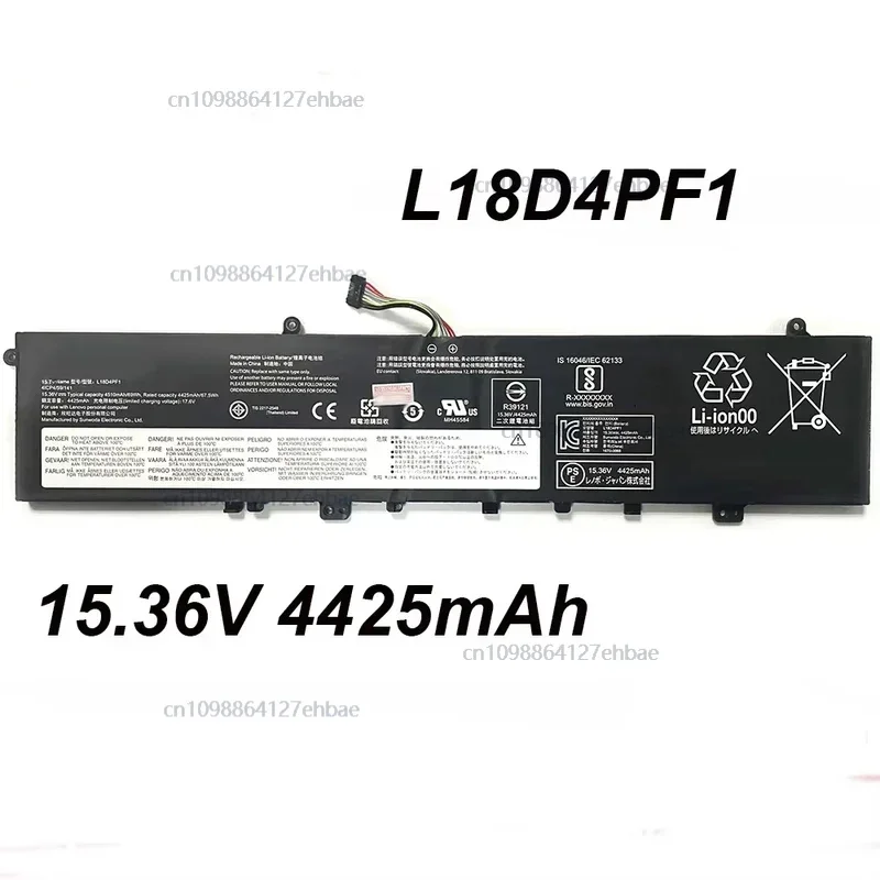 L18d4pf1 l18m4pf1 15.36v 4425mAh 69wh بطارية الكمبيوتر المحمول لليوجا C940-15IRH IdeaPad S740-15IRH seriesfast