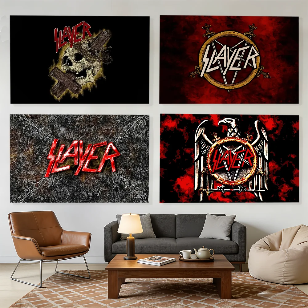 Band S-Slayer flag Decorative Banners Suitable For Outdoor Camping Family Parties And Garden Walls Gift