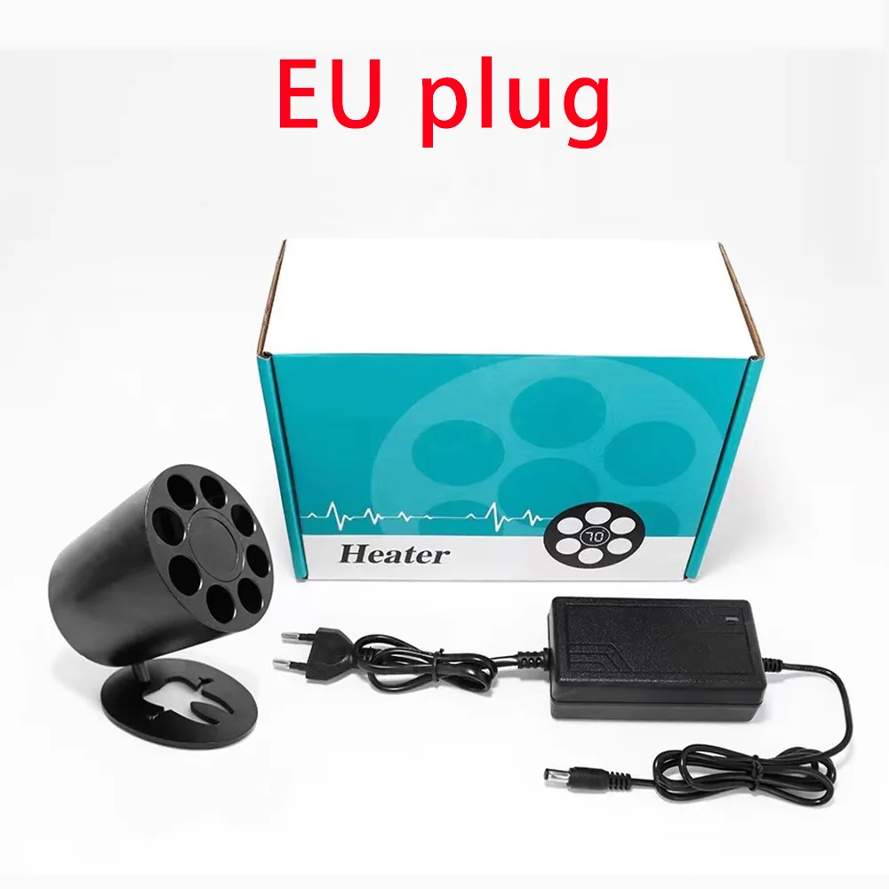 Dental Composite Resin Heater With Display Screen Composite Material Soften Warmer 30-70℃ 8 Hole Constant Temperature Adjustabl