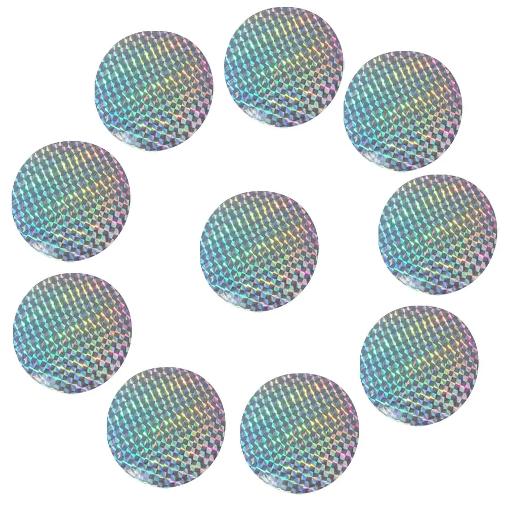 40 pcs Bird Repellent Reflective Tape Pvc Scare Devices For Gardens Orchards Farms Carports Docks Balconies Yards Trees Crops