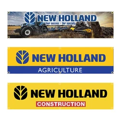 60X240cm  New Holland Banner Flag Polyester Printed Garage or Outdoor Decoration Tapestry