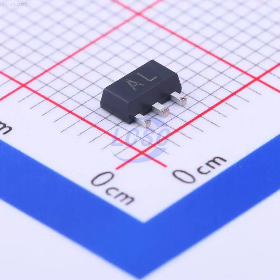 10PCS   BCX53-16(RANGE:100-250) 80V 500mW 63@150mA,2V 1A PNP SOT-89-3 Bipolar (BJT) ROHS