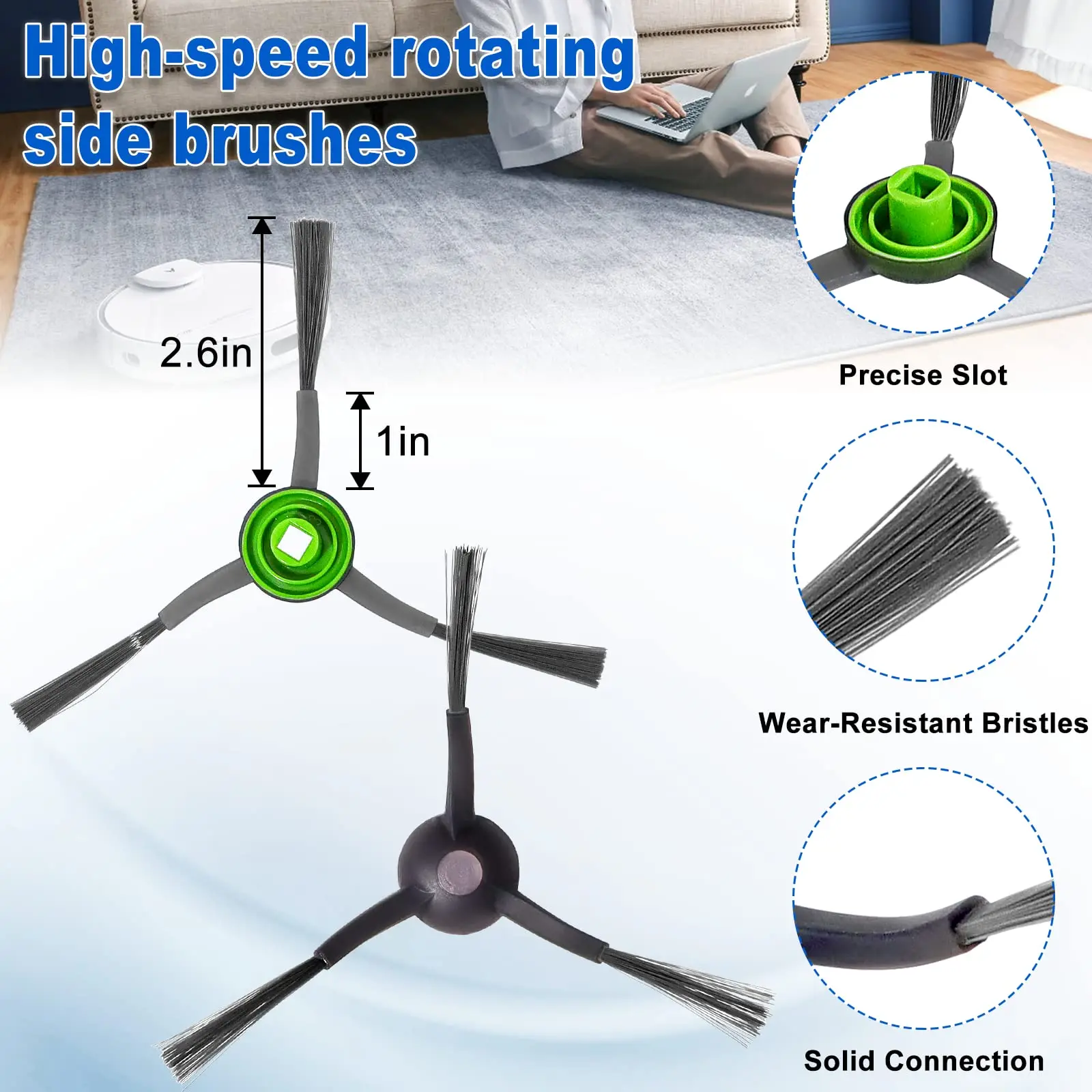 Części zamienne do akcesoriów Ecovacs Deebot Ozmo 920/950/T5/T8 T8MAX T8Power T8aivi T8+ T8/N8+/N8 Pro/ N8 Pro Plus