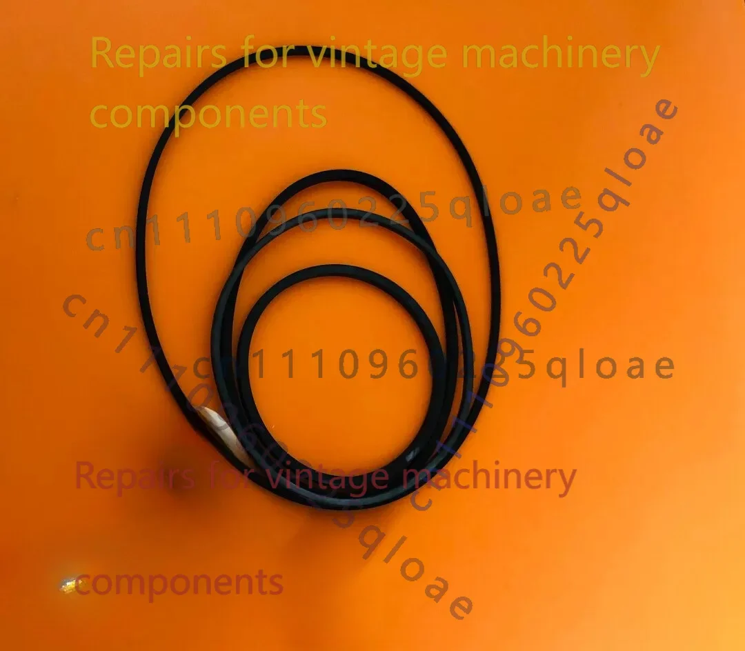 4Pcs Brand New Belt Kit (1Flat+3Square) For Sanyo M-4500 M-9930 M-9940 Boombox Cassette Recorder Mechanism Refurb Spare Parts