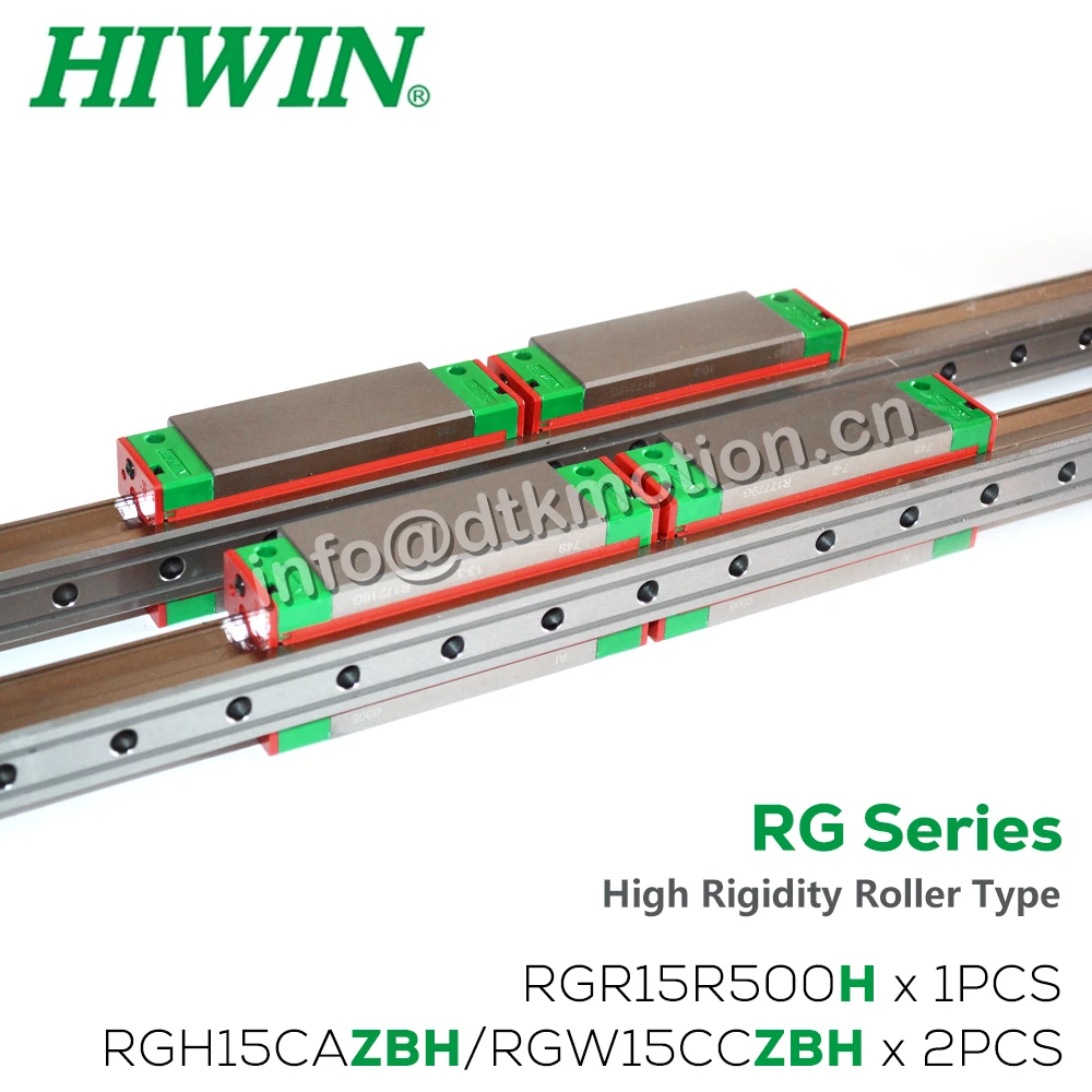 Imagem -02 - Rolo de Alta Rigidez com Sliders Genuine Guideway Linear Rolo de Carga Pesada h Classe Linear Rail Rgh15ca Rgw15cc Rgh15cc