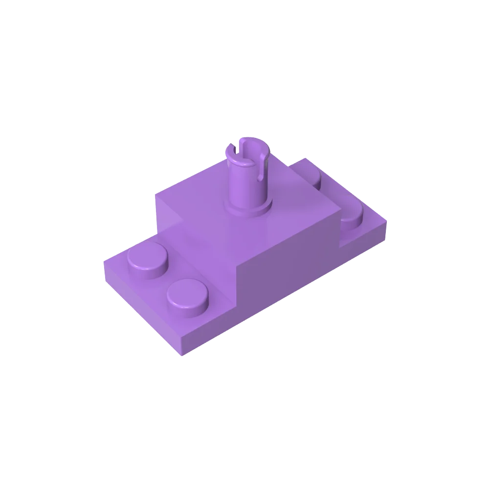 Gobricks Bausteine GDS-1190 Technical Brick Special 2 x 2, mit oberen Stift und Seitenplatten 1 x 2, kompatibel mit Lego 30592