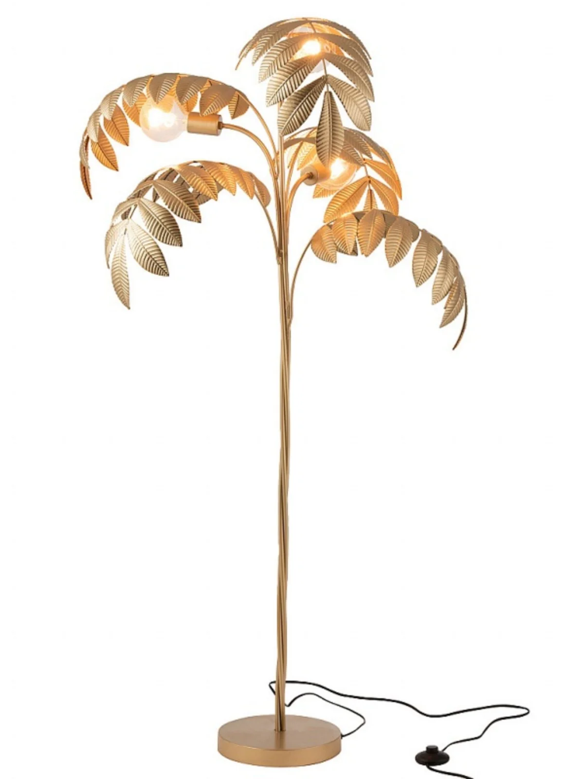 Modern LED Iron Palm Leaf Sofa Floor Light Living Dining Room Table lamp Home Decor Hanging Light Luster Fixtures