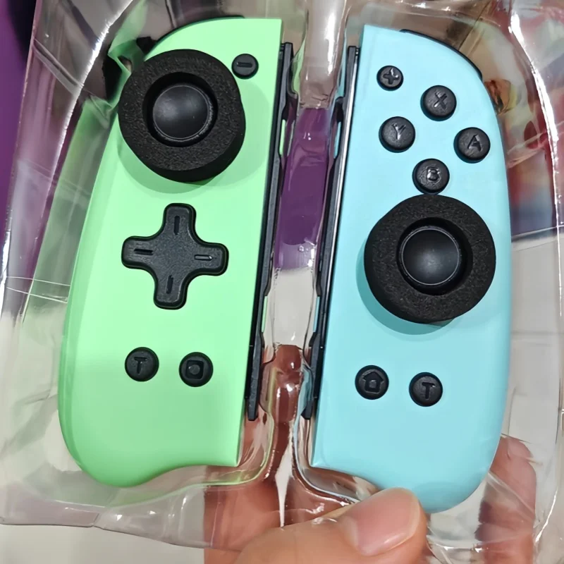 Iine Oled Joycon Left Right Split Handle Suitable Switch Handle Bluetooth Wake Up Vibration Sensation Forest Party