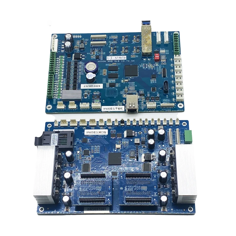 JUCAILI Printer Board Kit for Hoson XP600 Double Head for Flatbed Printer Network Version