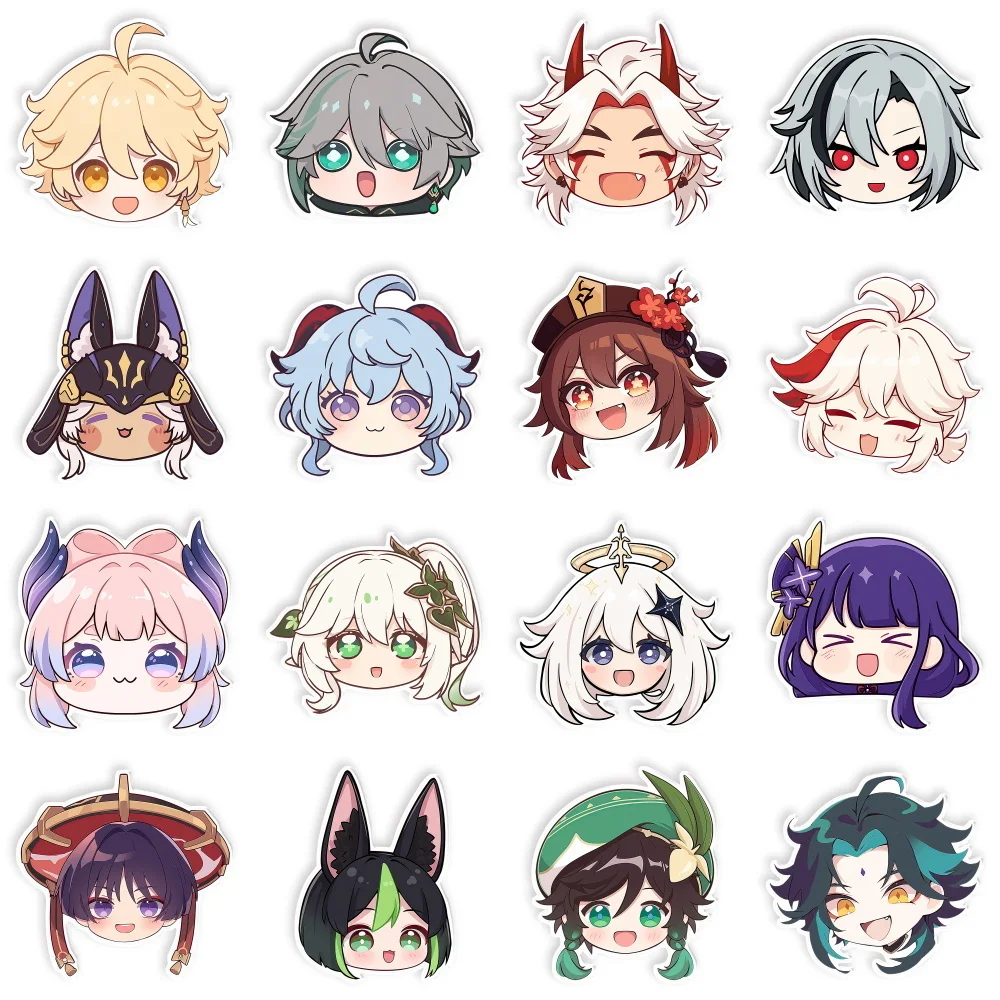 1-16pcs Q Style Cartoon Character Acrylic Shoe Charms Colorful Anime Shoes Decoraiton for Men Women Gifts, Shoe Decoration