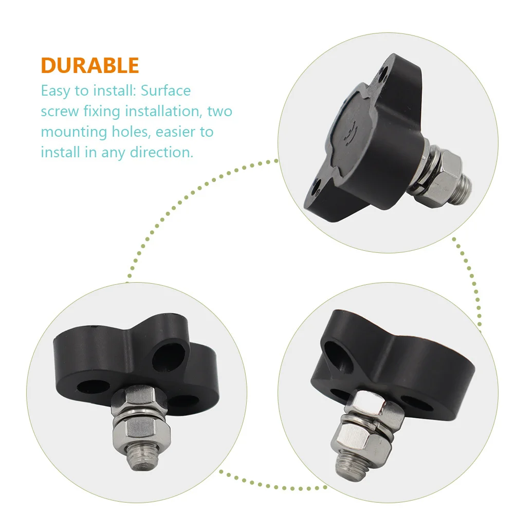 

Клеммная шина 48 В, распределительный блок M8, клеммные шпильки для грузовиков, автодомов, автобусов, лодок, автомобилей, распределение электропитания