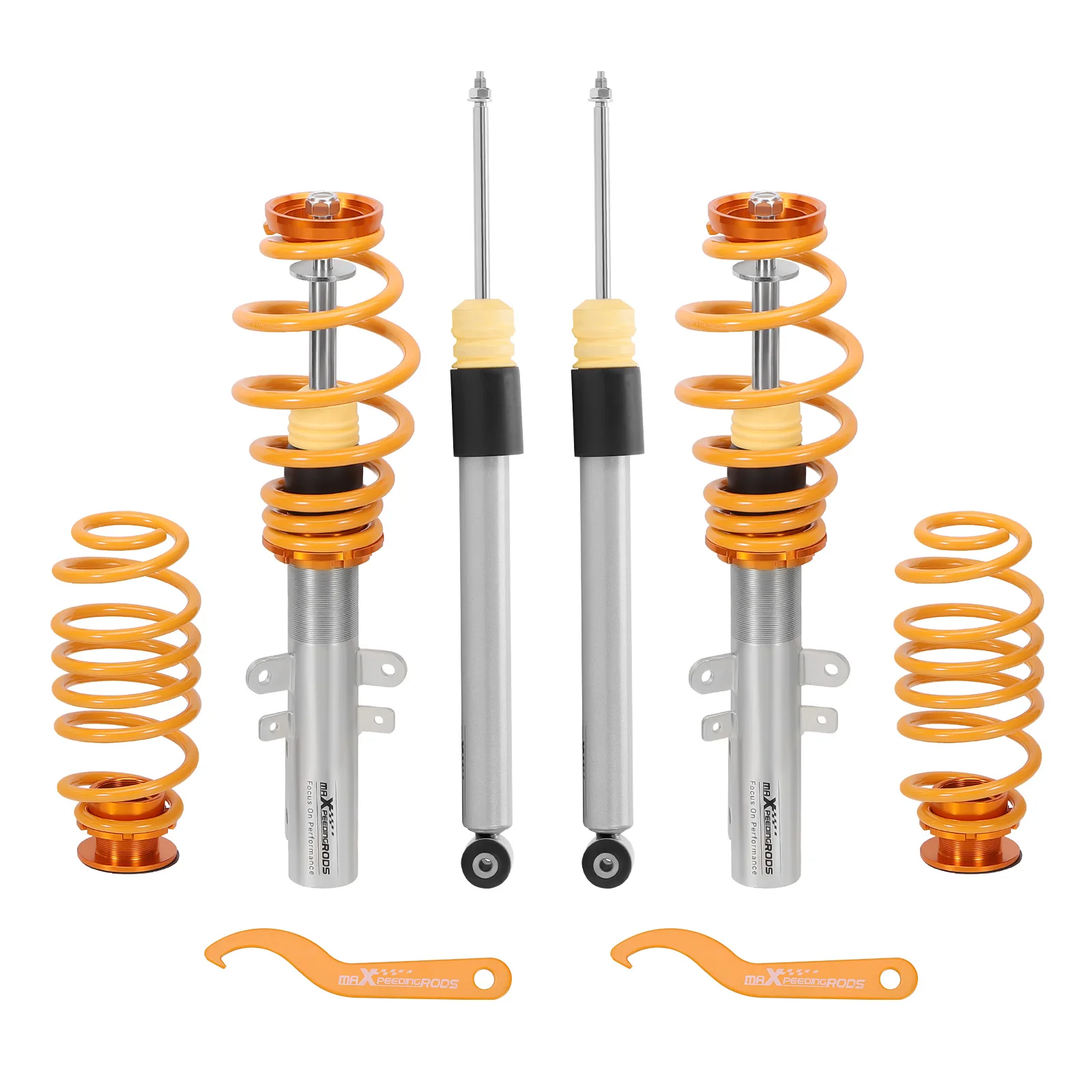 

MaXpeedingrods Height Adjustable Coilovers Suspension Shocks Kit for Citroen C4 2004-2013