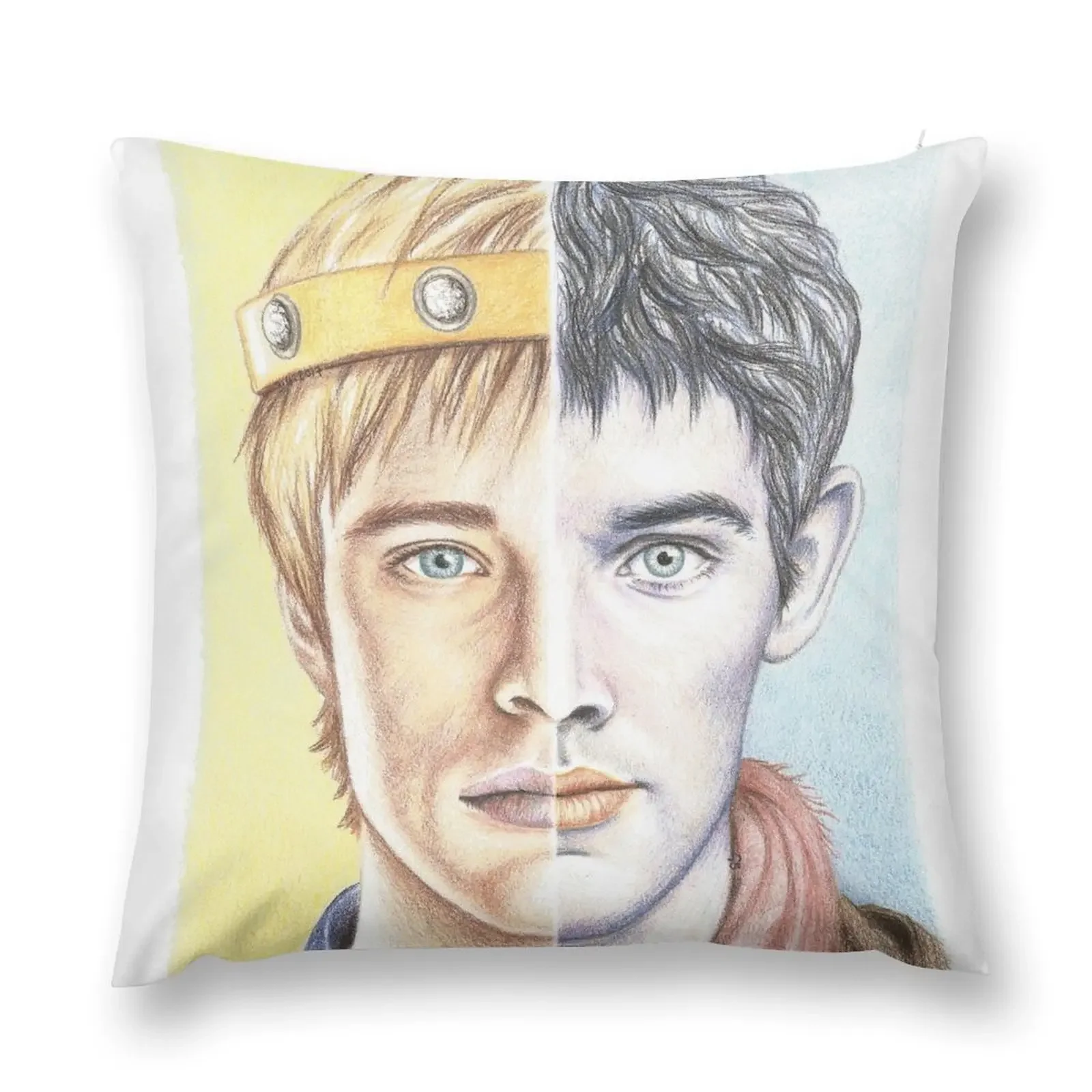 Two sides of the same coin Throw Pillow Pillow Case Pillow Covers Decorative Embroidered Cushion Cover Couch Cushions