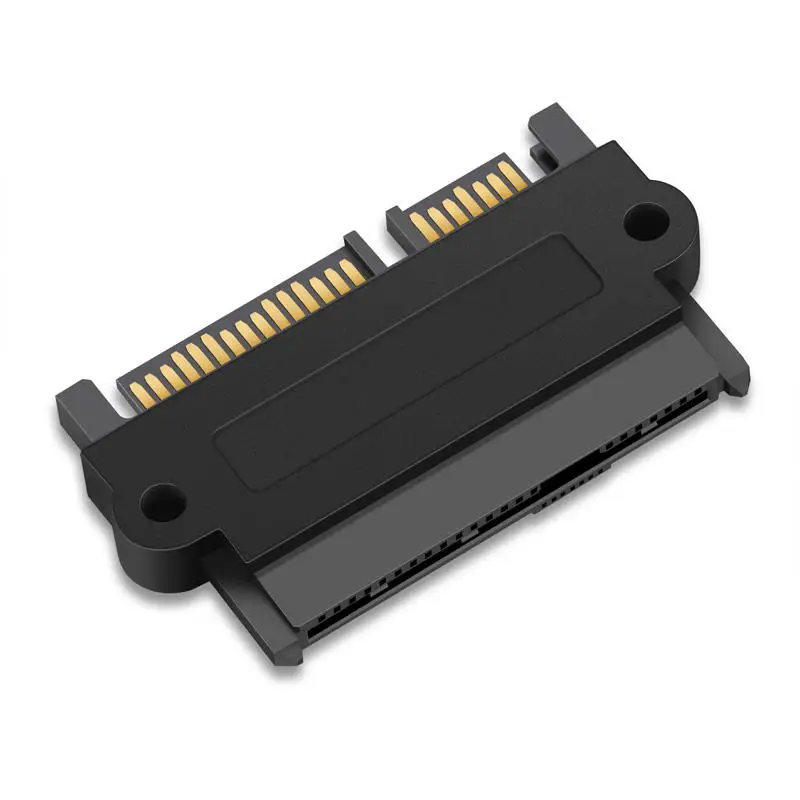 SATA-Festplatten-Raid-Adapter mit 15-poligem 7-poligem + 15-poligem auf SFF-8482 SAS 22-poligem Konverter-Adapter