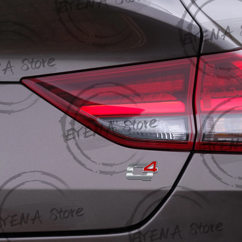 For Alfa Romeo Giulietta Q2 Q4 Logo Lettering Metal Badge Stickers Car Rear Trunk Body Emblem Auto Accessories