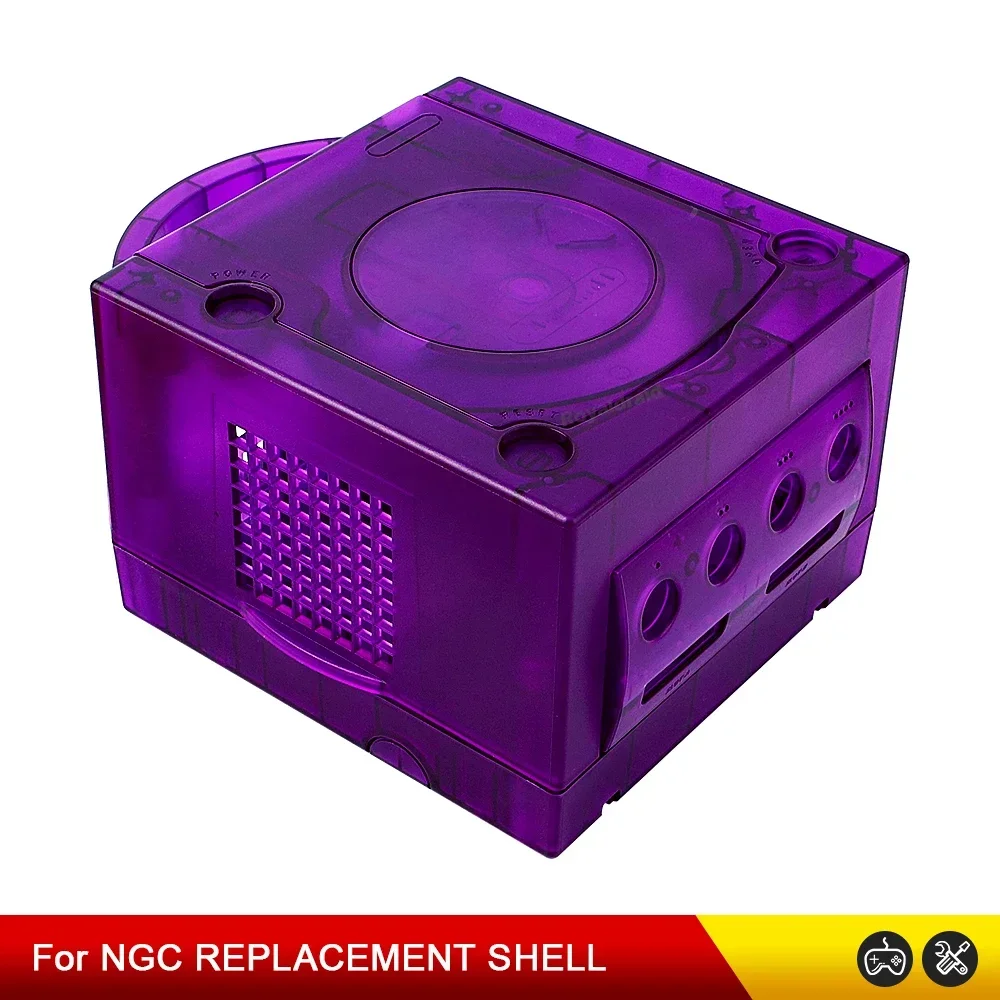 NEUE 6 CLORS Für Gamecube NGC Ersatz Shell Transparent Fall für Gamecube NGC GC Spielkonsole DOL-101/DOL-001 Dropshipping – Detail 26