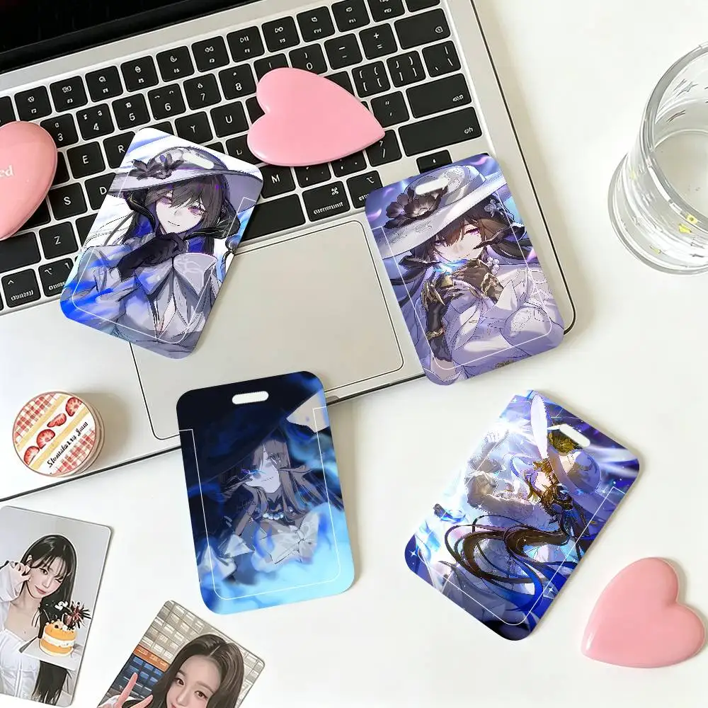 Game Honkai Star Rail The Dahlia Lanyard Card Holders Student ID Card Holders Neckband Card Holders Access Control Accessories