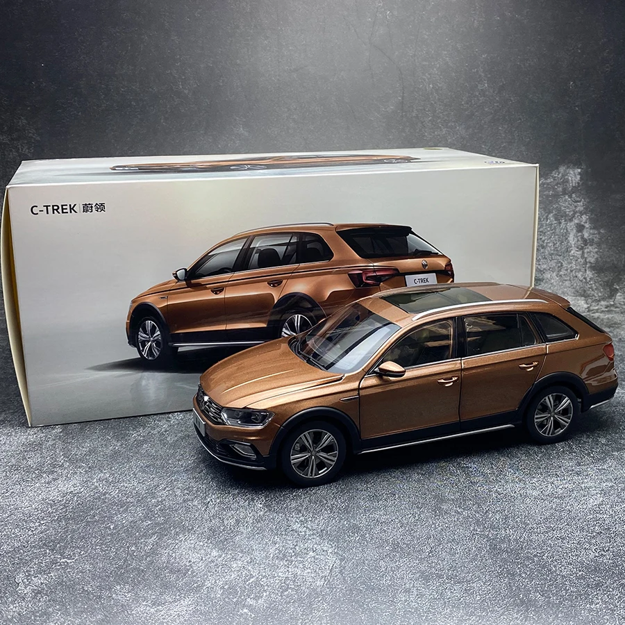 1/18 FAW-VOLKSWAGEN  C-TREK station wagon alloy car model birthday gift collection collection for friends