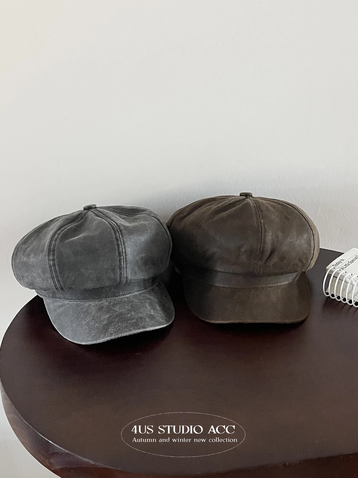 Autumn New Retro Octagonal Hat for Women, Artist Hat, Street Style Newsboy Hat, Face Slimming 2