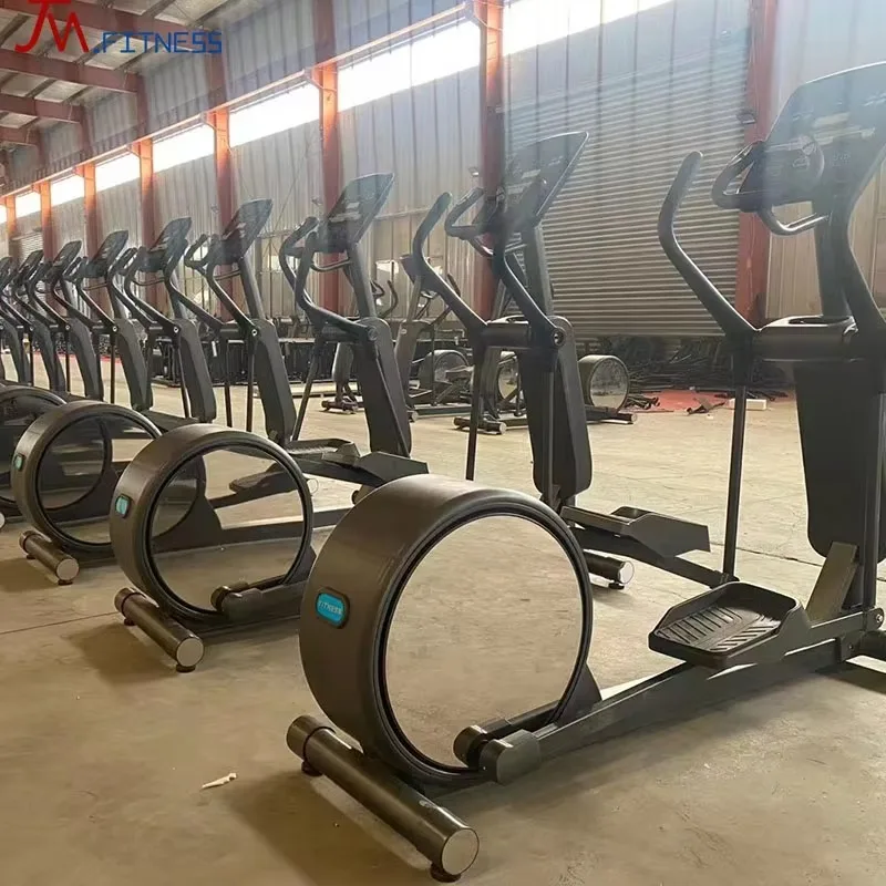 New Rear Drive Commercial Elliptical Trainer Low Noise Linkage Stable Structure Indoor Full Body Workout Machine for Gym Fitness