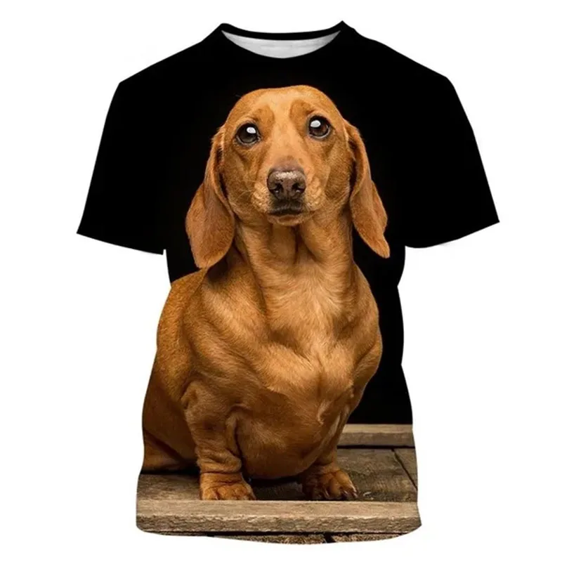 

Fashion Women/Men's T Shirt Cute Dog 3D Printing T-shirt Golden Retriever Summer Oversize Casual Short Sleeve Tees Ropa Hombre