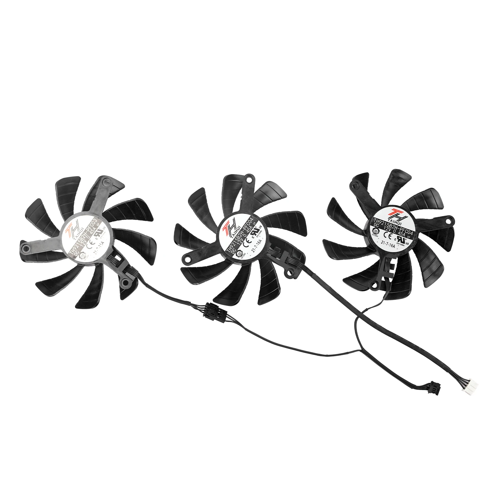 Gainward GeForce GPU 냉각 선풍기 비디오 카드 선풍기, RTX 3070 3080 3090 3080Ti 90mm TH9215B2H-PFC04 RTX3080 RTX3070 RTX3090
