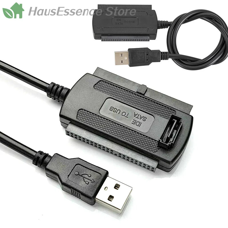 ※USB 2.0 To IDE Adapter Converter Cable For 2.5 3.5 Inch Hard Drive HD Premium Quality Durable & Long-Lasting Easy to Use