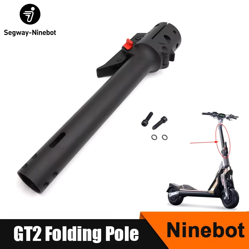 Original Folding Stem Parts For Ninebot By Segway Max GT2 GT2P Electric Scooter Front Folding Pole Replacement Accessories