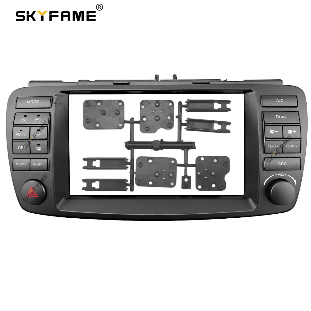 SKYFAME Car Frame Fascia Adapter Canbus Box Decoder Android Radio Dash Fitting Panel Kit For Toyota Brevis