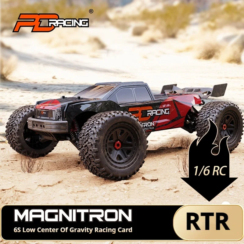 PDracing 1:6 المهنية RC 4WD فرش التحكم عن بعد لعبة مجسمة مركز منخفض الجاذبية على الطرق الوعرة سباق التحكم عن بعد سيارة 602 #1