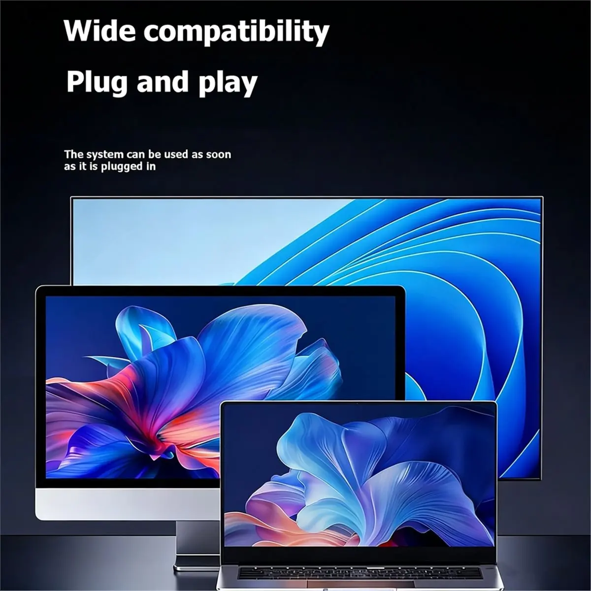 Dynamic Type-C 4K@60Hz 1080P Virtual Display Adapter USB C DDC EDID Dummy Plug Headless Ghost Display Emulator Silver Gray