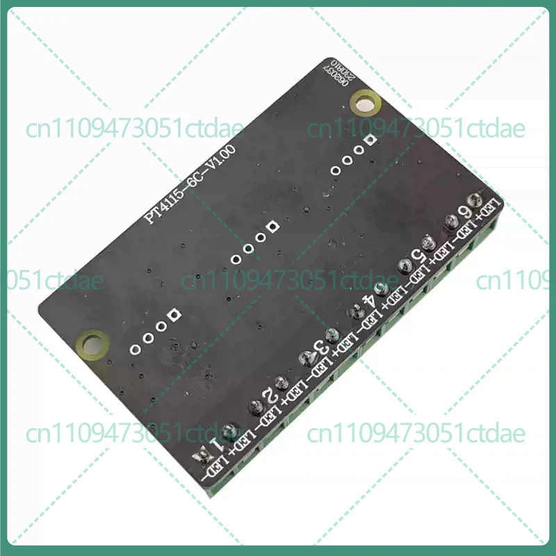 For PT4115 6-Channel 1-10S LED Constant Current Driver Module Adjustable Output