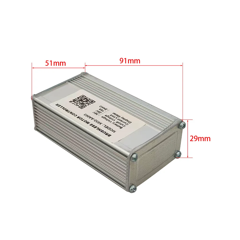 X032-AA003 36V 16A Bürstenloser Motorcontroller für 2HAO-Protokoll E-Bike-Geschwindigkeitsteile, Elektroroller, MTBs und Fatbikes – Detail 2