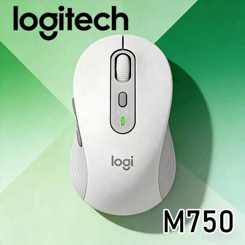 

Портативная беспроводная двухрежимная мышь Logitech M750, простая в переноске для путешествий и офиса, подходит для использования в кафе в отеле и в офисе.