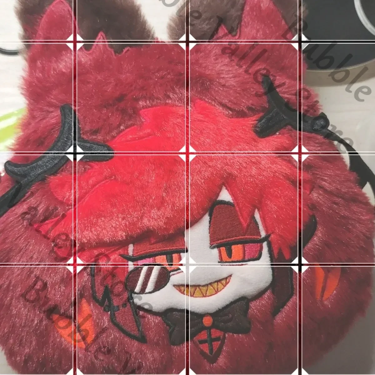 

Anime Hazbin Hotel Alastor Cosplay Fluffy Maumet Coin Purse Knapsack Packsack Cartoon Messenger Bag Versipacks Crossbody Bags