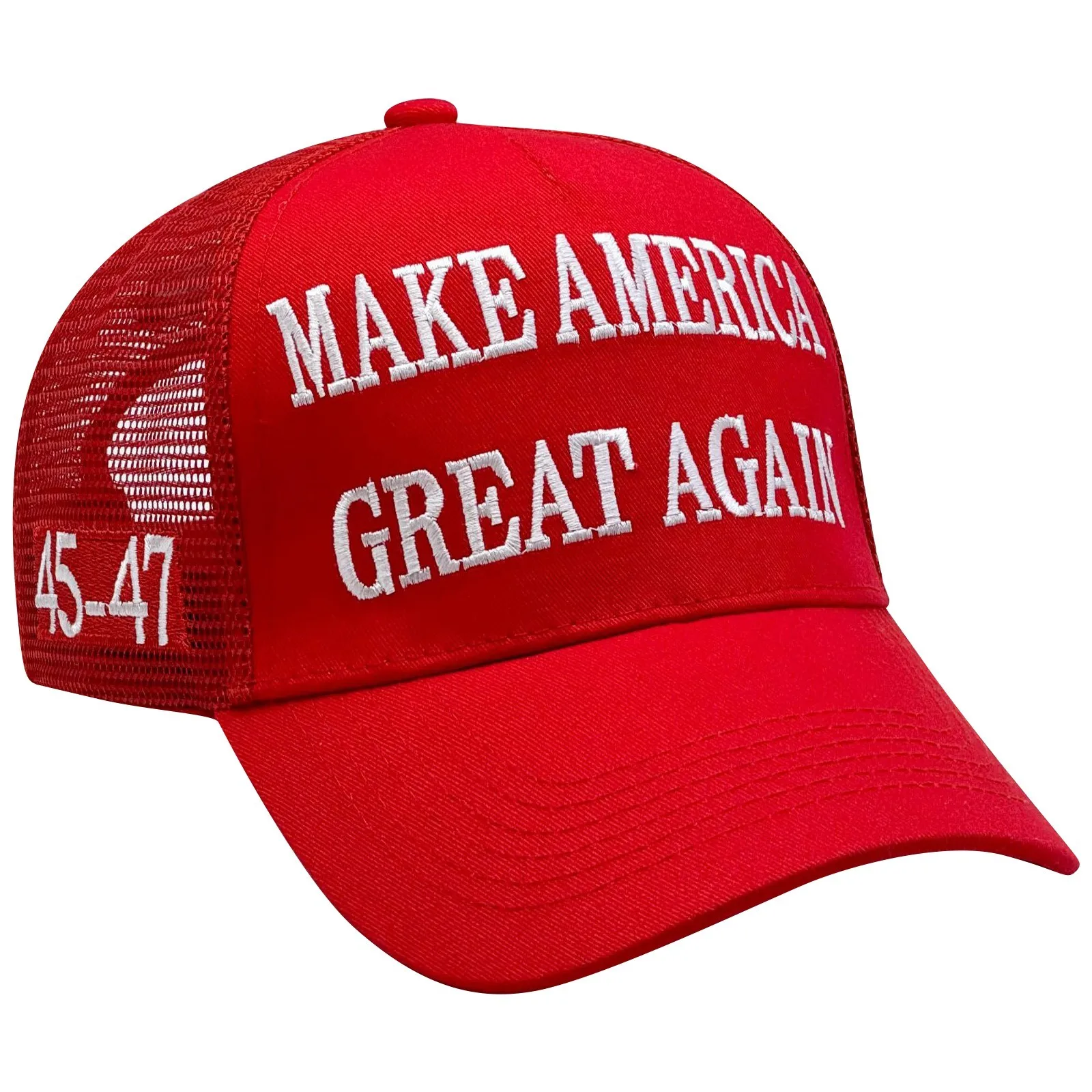 Trump Musk 2024 Hat 45 47 MAGA Trump Musk Black Cap Make America Great Again Slogan with USA Flag Men Women Adjustable Beanie