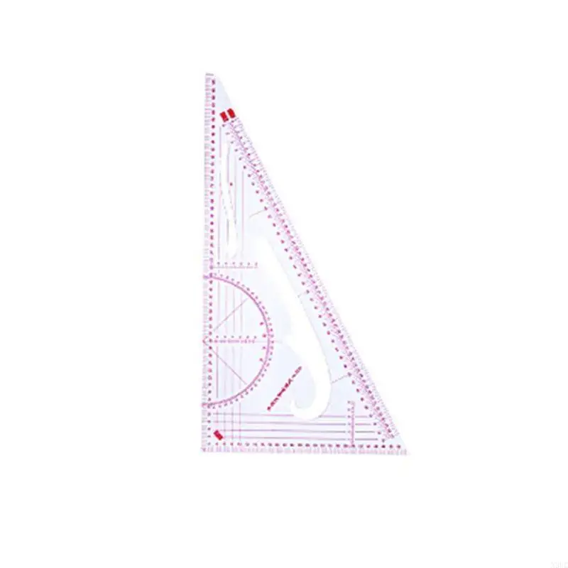 

9 шт. Практичная швейная французская кривая линейка для резки, мера, швейное шитье, индивидуальный рисунок X3UC