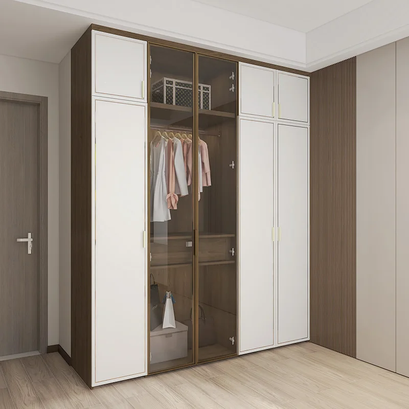 dq-Premium Bedroom Wardrobe Durable Build for Long-Term Use Multiple Compartments & DIY Feature for Living Room Furniture%