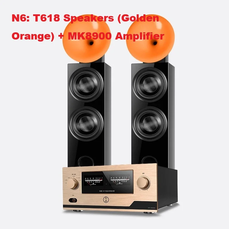 HiFiAMP UOTANG N6/N7 Set Floor-Standing Speakers + MK8900 Amplifier