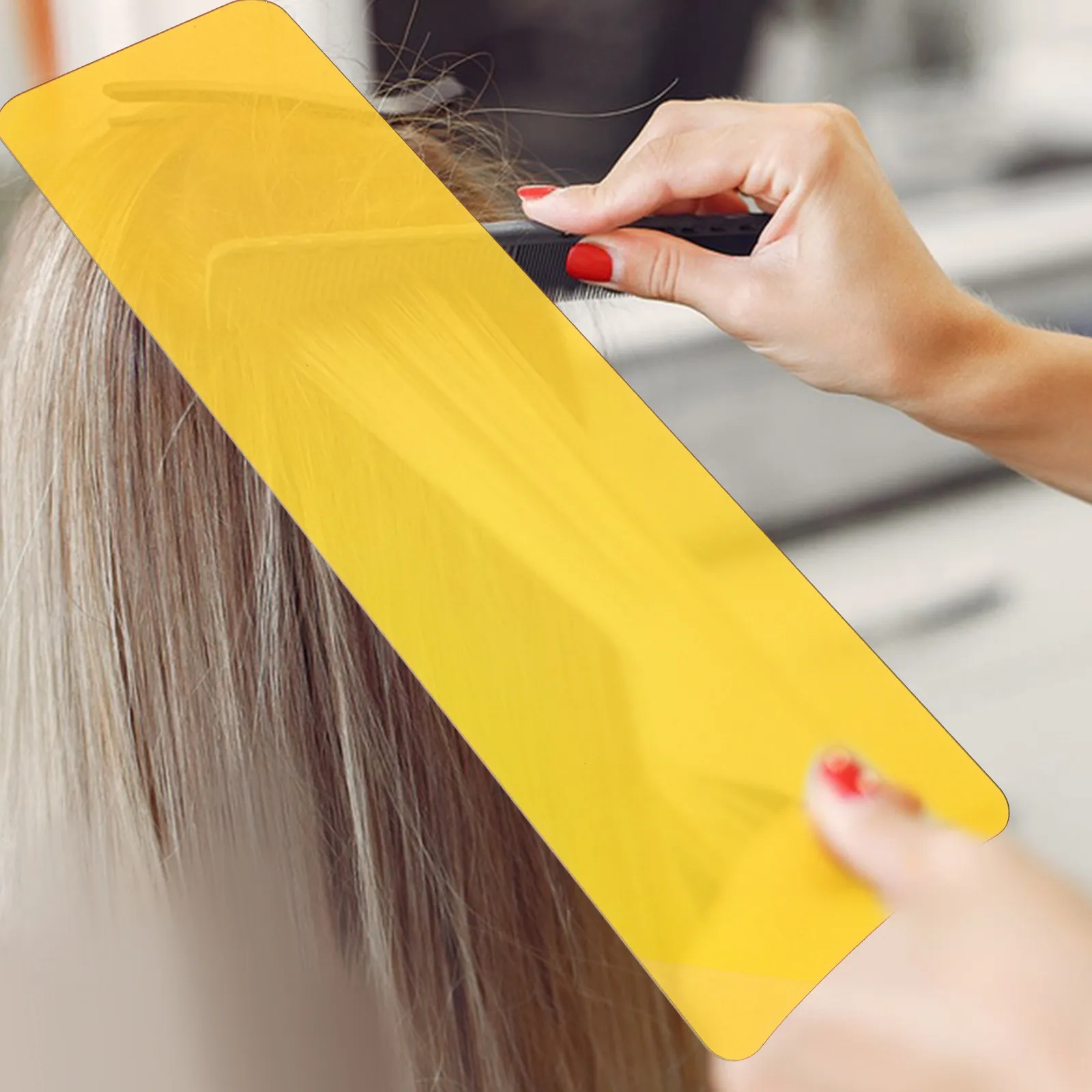 

Доска для окрашивания волос с расческой и зажимами для самостоятельного мелирования, балаяжа, омбре. Профессиональный инструмент для домашнего использования.