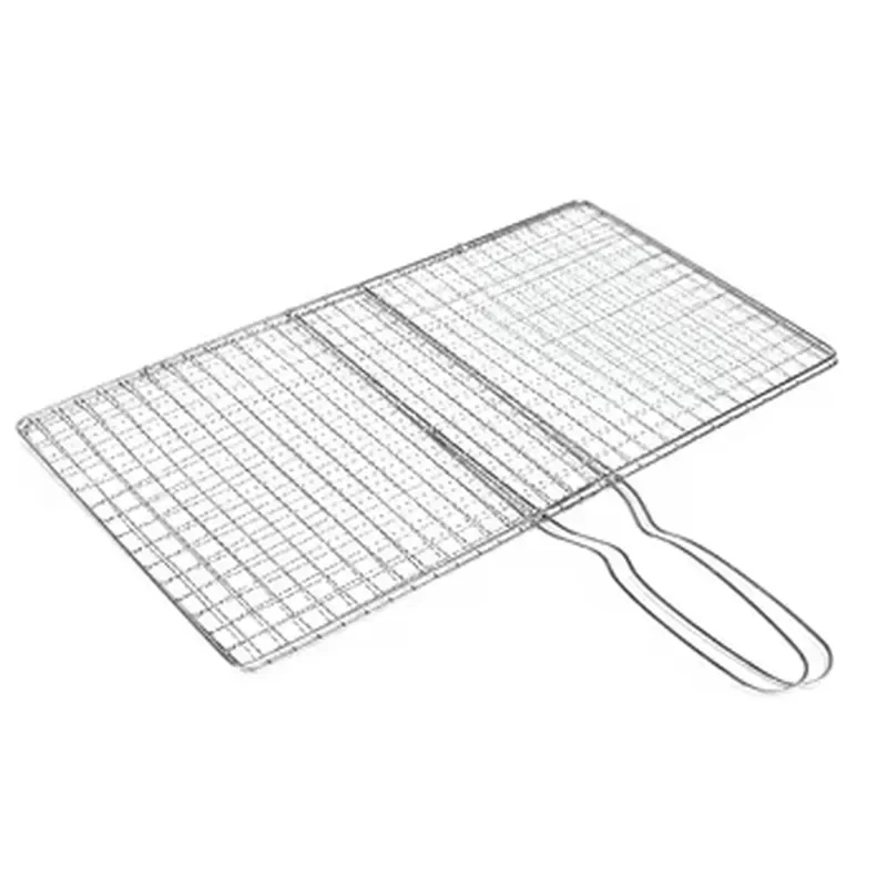 Stainless Steel BBQ Grill Mesh Heavy Duty Welded Wire Rack High Temp Resistant Baking Cooling Tray for Oven Barbecue Drying