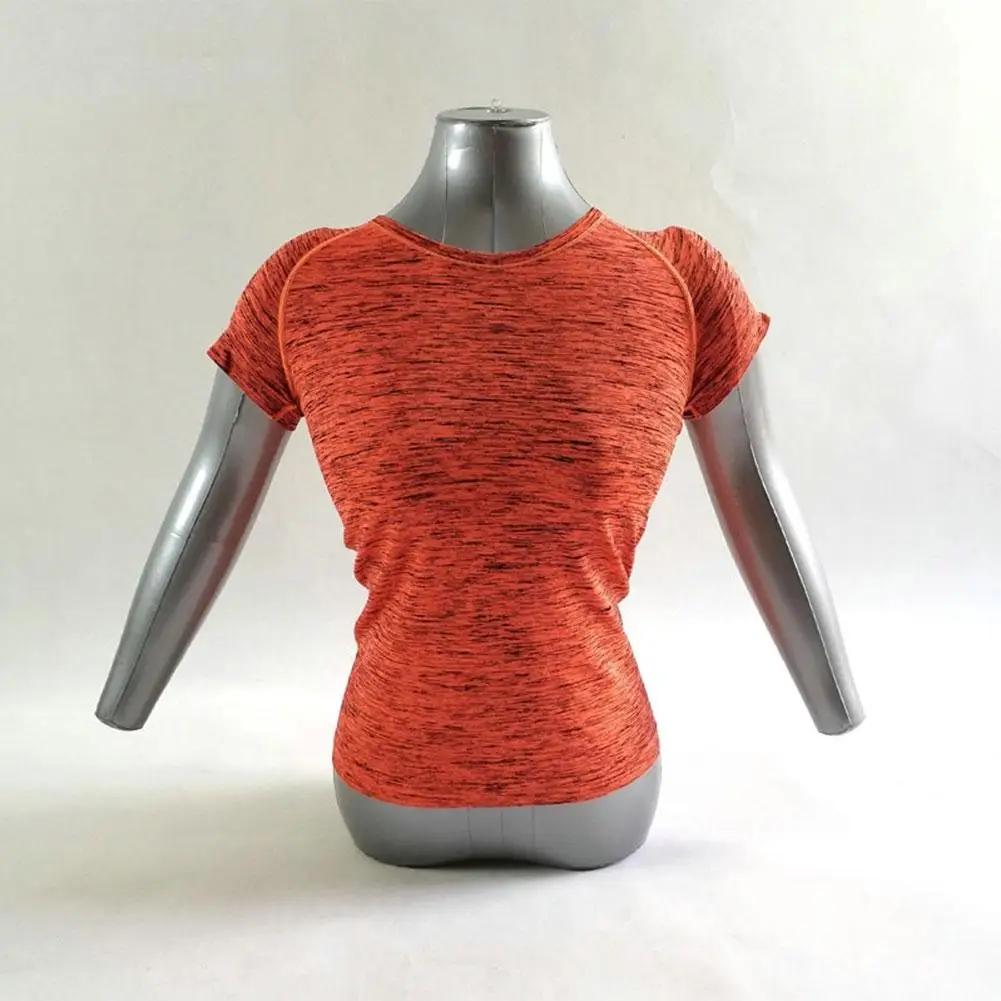 

1Pc PVC Inflatable Female Model Upper Body Mannequin Clothing Display Window Leak Displays Models Props Proof Clothing T7K0