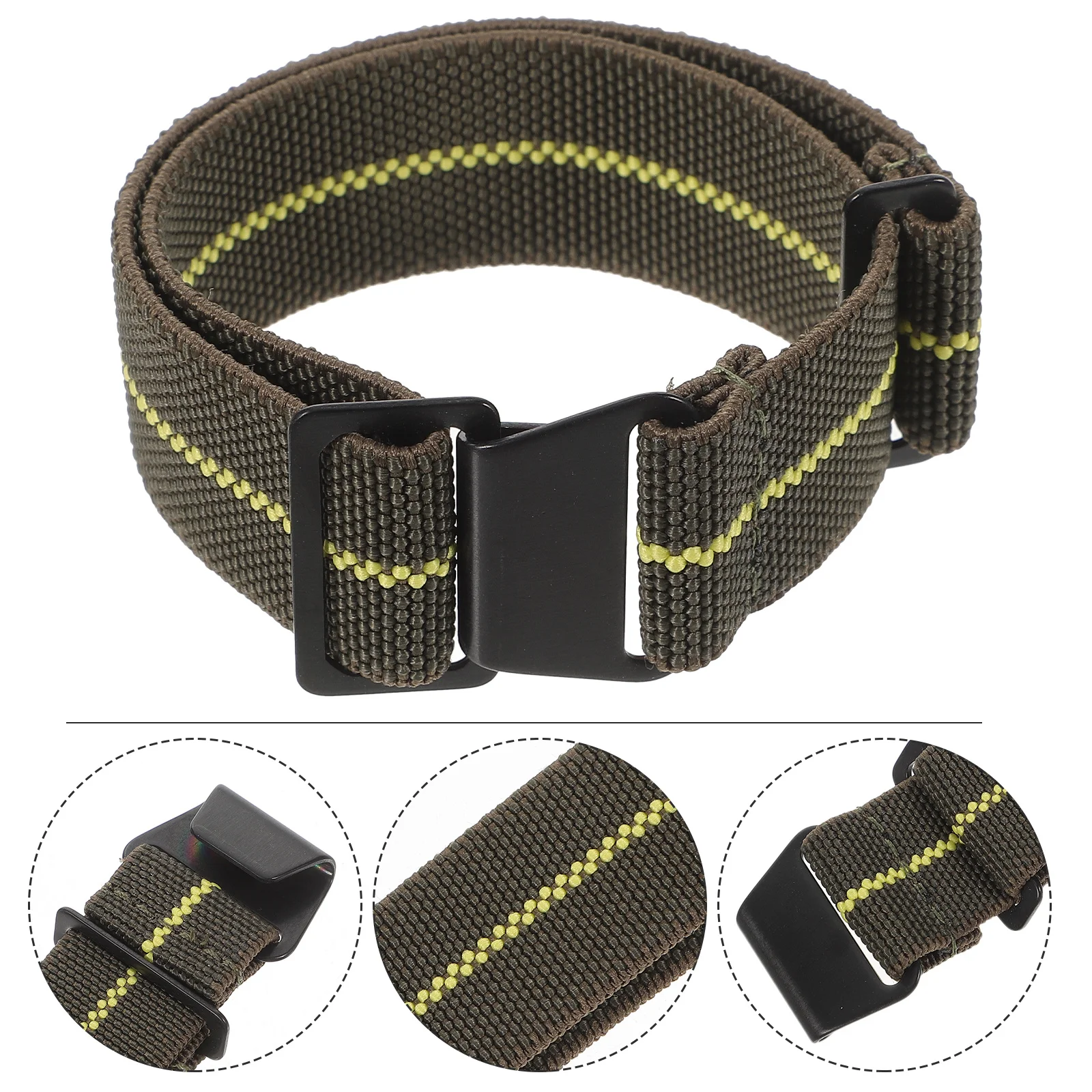 

1Pcs Nylon Elastic Watch Band 20mm Quick-Dry Wrist Strap Replacement Durable Comfortable Wristband Watch Strap