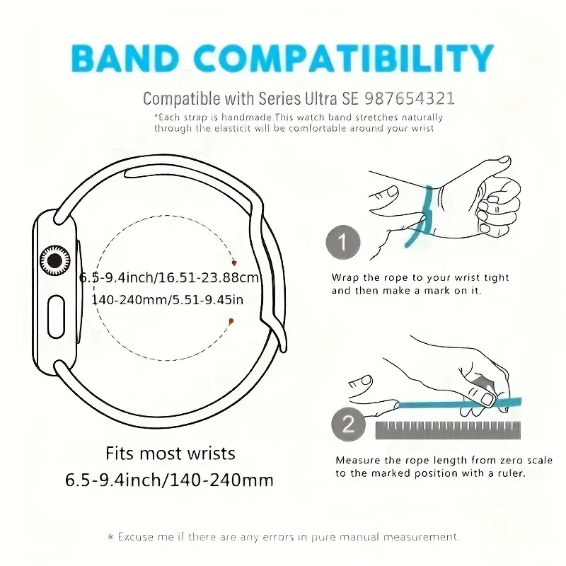 ガラス蝶パールブレスレット iWatch ストラップ 38 ミリメートル 40 ミリメートル 41 ミリメートル 42 ミリメートル 44 ミリメートル 45 ミリメートル 49 ミリメートルファッショナブルな手作りストラップと互換性