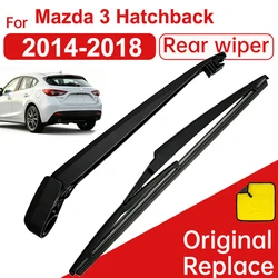 Rear Wiper Back Arm Blade Set For Mazda 3 Hatchback 12