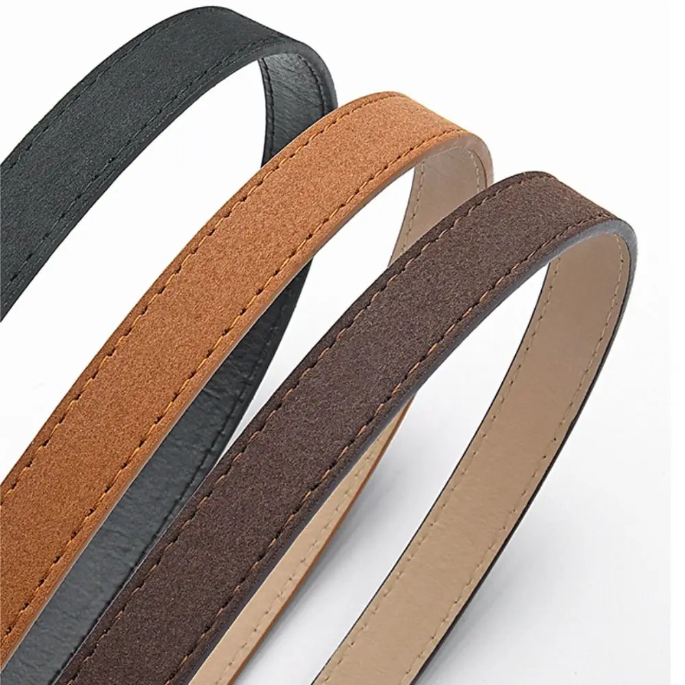 العصرية دبوس مشبك حزام جلد الغزال تصميم فاخر ريترو الأعمال حزام الخصر حزام الخصر عادية للنساء