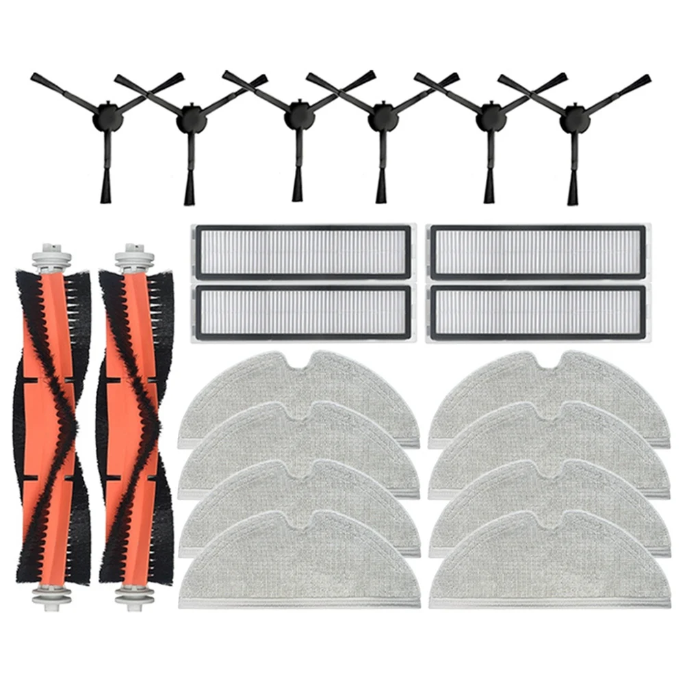 Dreame Bot D9 MAX 액세서리 로봇 진공 청소기 L10 Pro Hepa 필터 메인 브러시 걸레 천 부품 액세서리-Y48A
