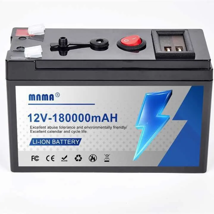 12V 150Ah LiFePO4 Energy Battery Built-in BMS Deep Cycle Rechargeable for RV Camping Marine Off-Grid Use